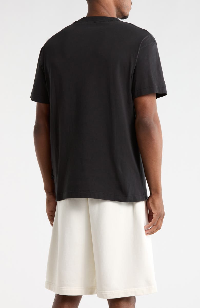 Palm Angels Logo Crewneck Graphic T-Shirt, Alternate, color,