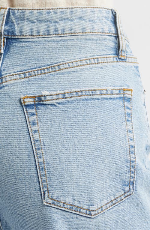 Frame Light Blue Wide Jeans In Dolly