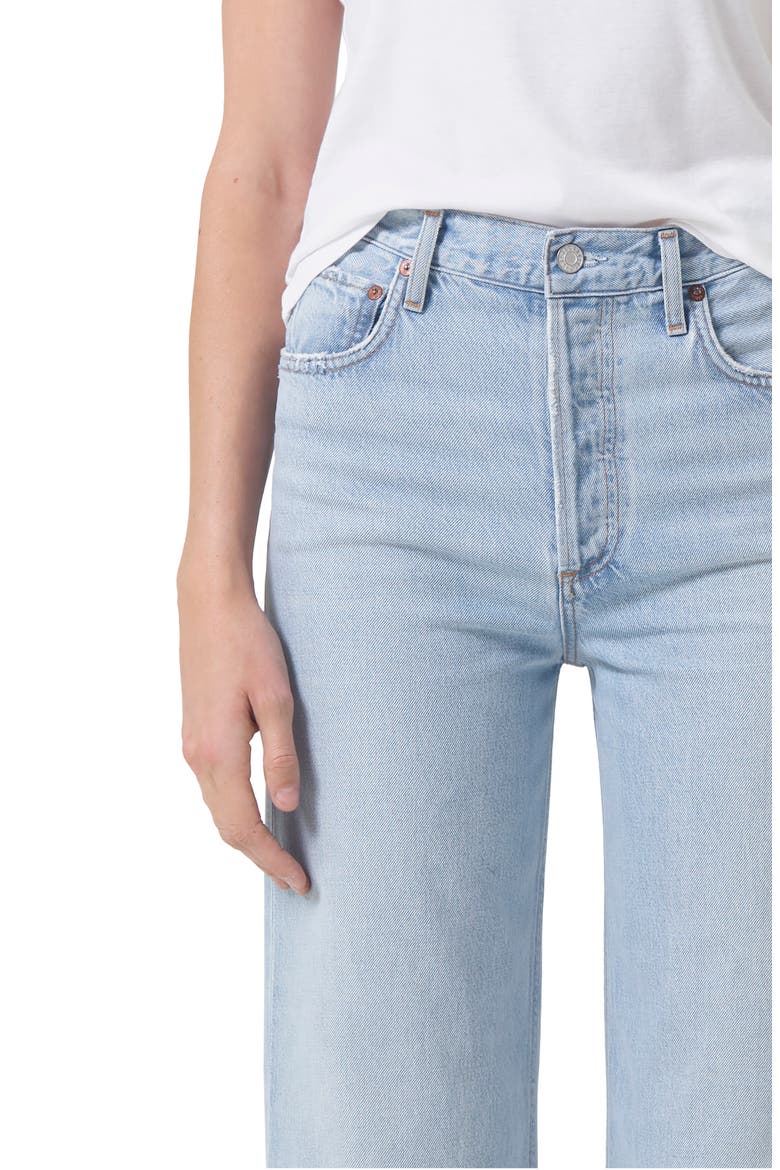 Ren High Waist Wide Leg Jeans, Alternate, color, SMASH
