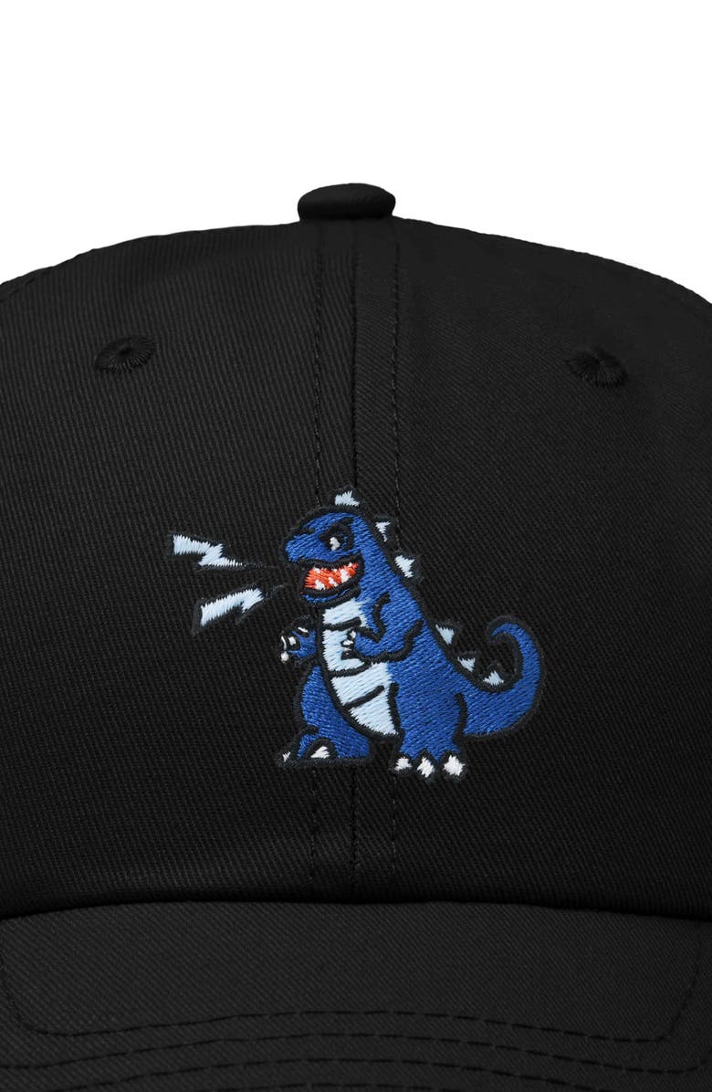 Dalix Big Lizard Cap, Alternate, color, Black