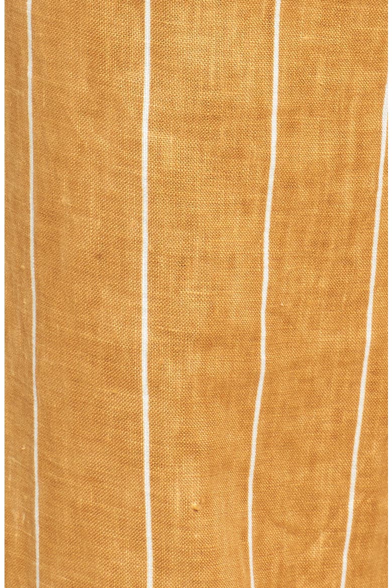 Como Wide Leg Crop Linen Pants, Alternate, color, COPENHAGEN STRIPE