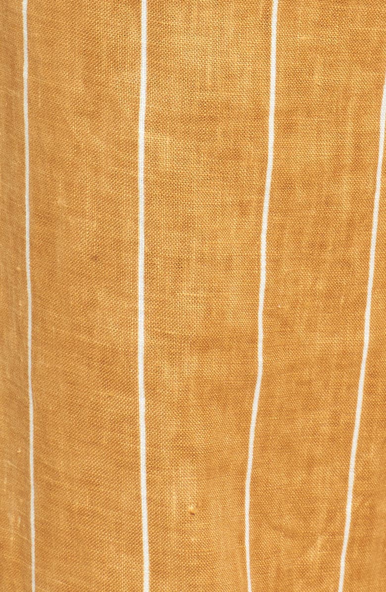 Faithfull the Brand Como Wide Leg Crop Linen Pants, Alternate, color, 