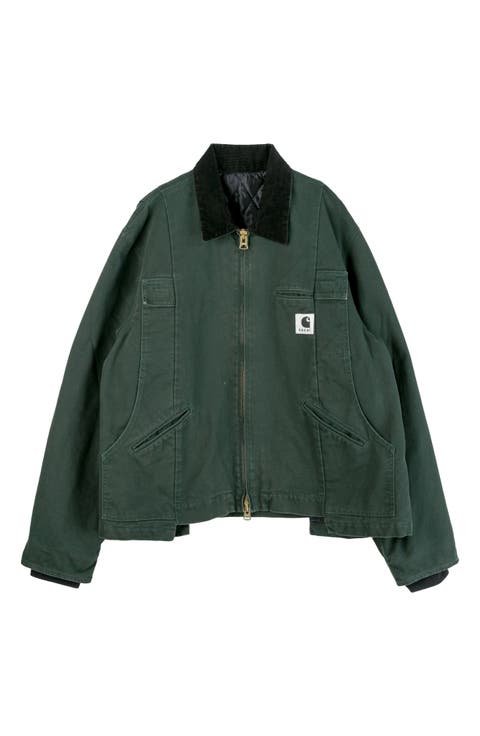 Carhartt WIP Washed Duck Canvas Work Jacket