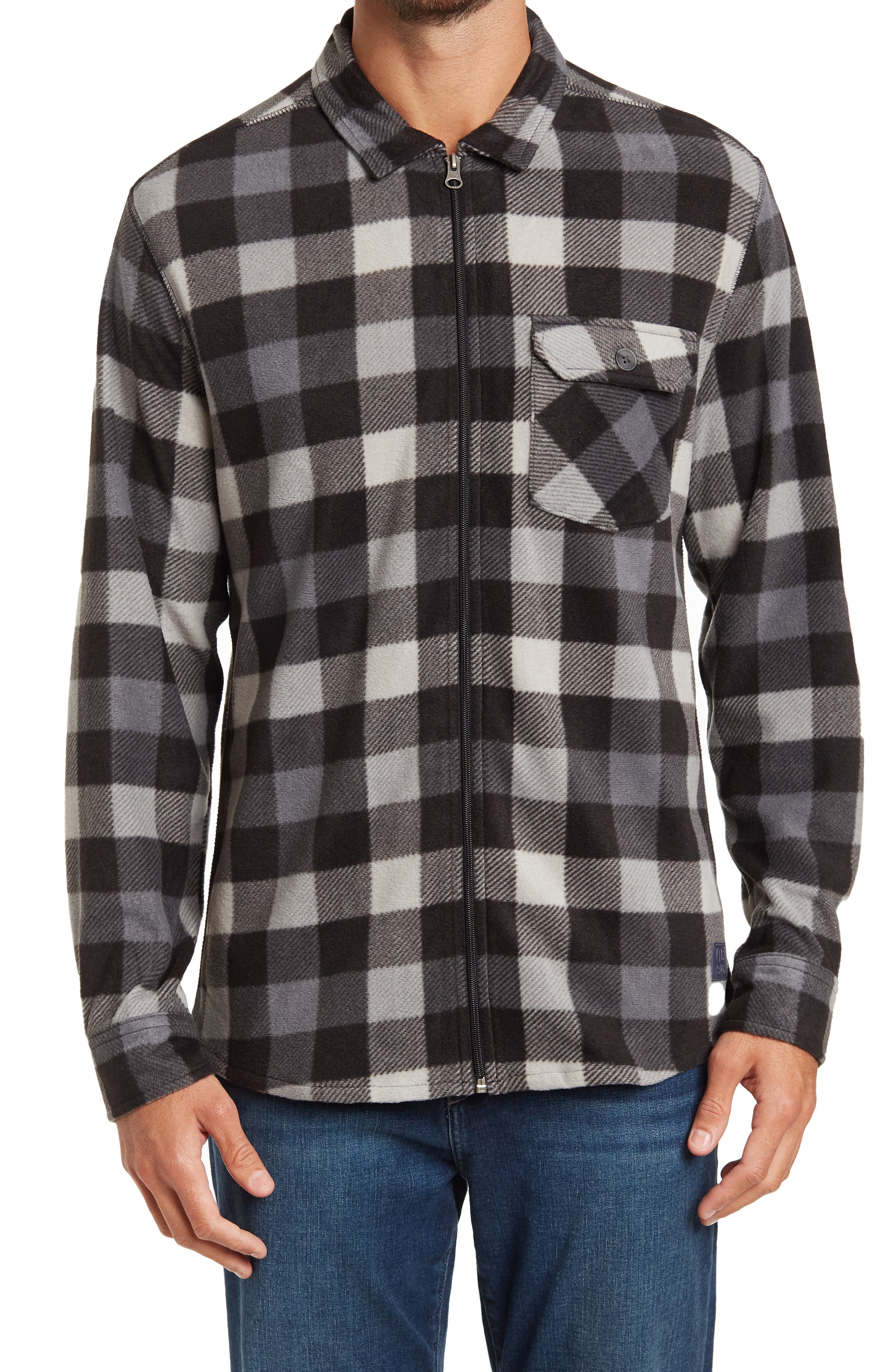 Vintage 1946 Micro-Fleece Shirt Jacket (Men) | Nordstromrack