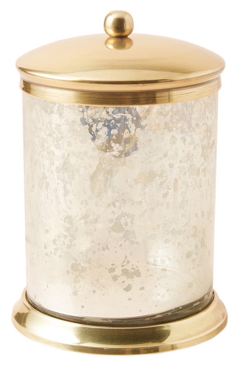 Anthropologie Home Large Moonglow Glass Bath Canister, Alternate, color, 