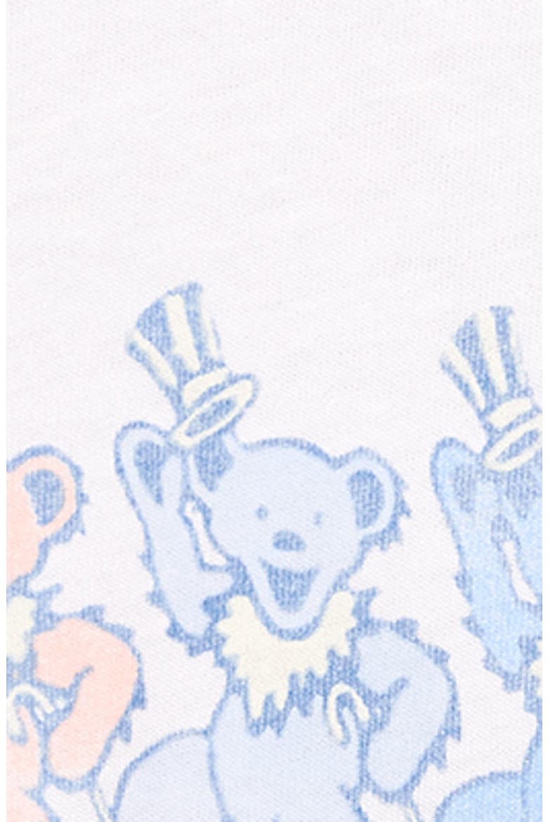 Grateful Dead Bears Graphic T-Shirt, Alternate, color, BRIGHT WHITE