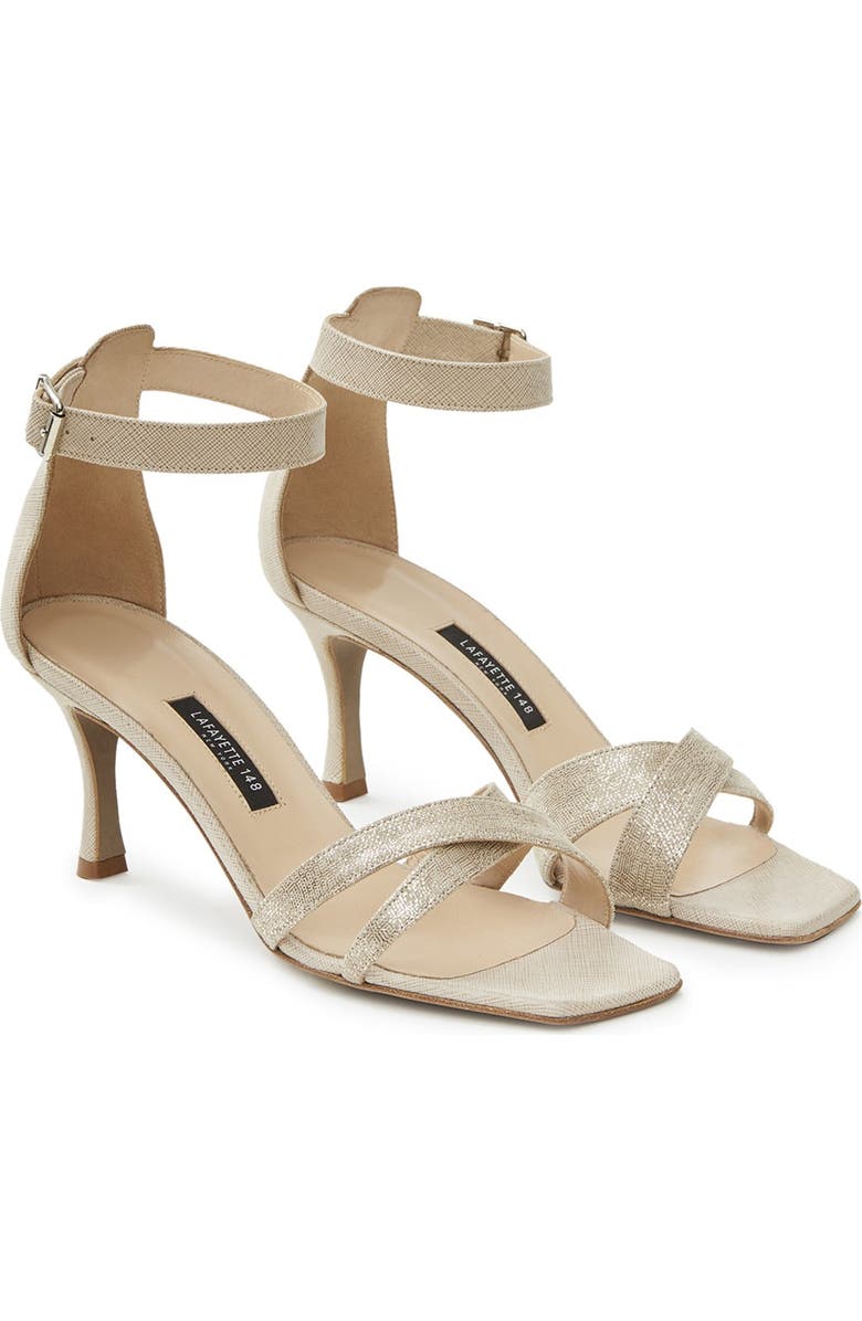 Lafayette 148 New York Lula Ankle Strap Sandal, Main, color,