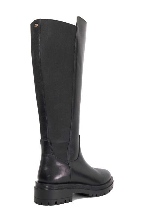Dune London Tagu Knee High Boot In Black