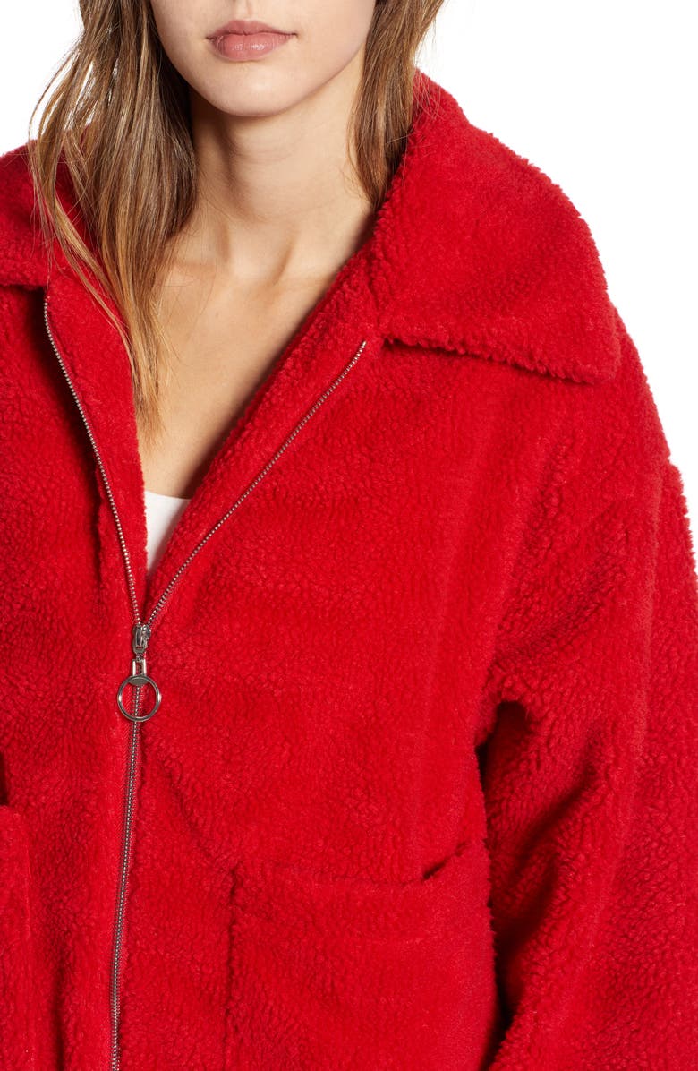 Ten Sixty Sherman Oversized Fleece Jacket, Alternate, color, 