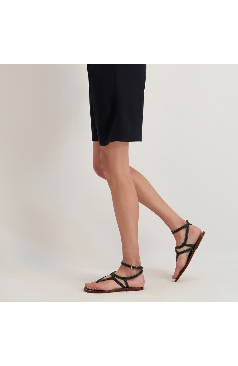 Bernardo Footwear Mallorie Thong Sandal, Alternate, color, Black