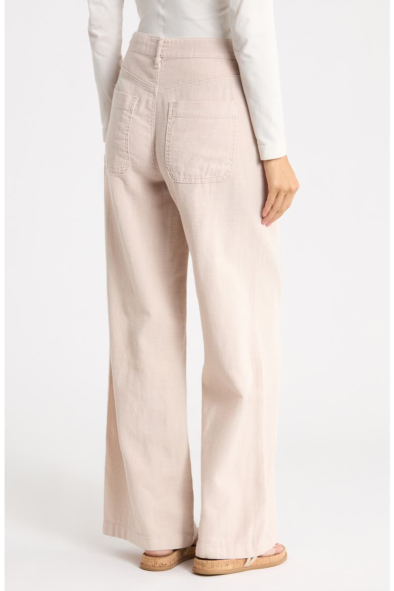 Drawstring Baggy Wide Leg Pants, Alternate, color, CHILLED ROSE
