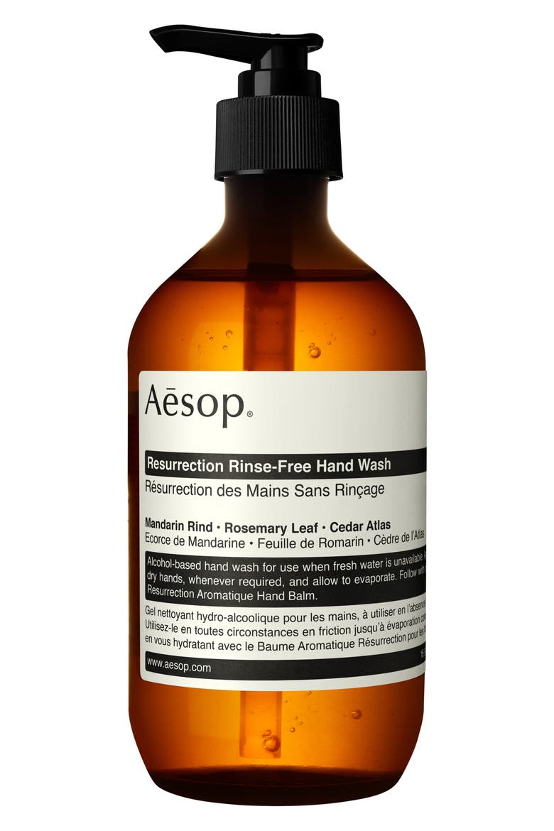 Resurrection Rinse-Free Hand Wash, Main, color, NO COLOR