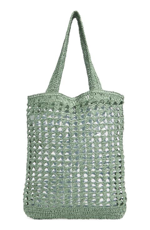 Straw Tote Bag