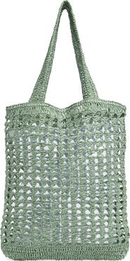 Collection XIIX Straw Tote Bag