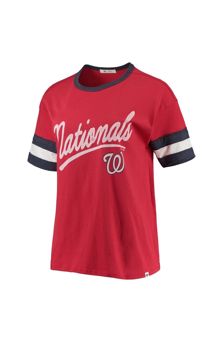 '47 Women's '47 Red Washington Nationals Dani T-Shirt, Alternate, color, 