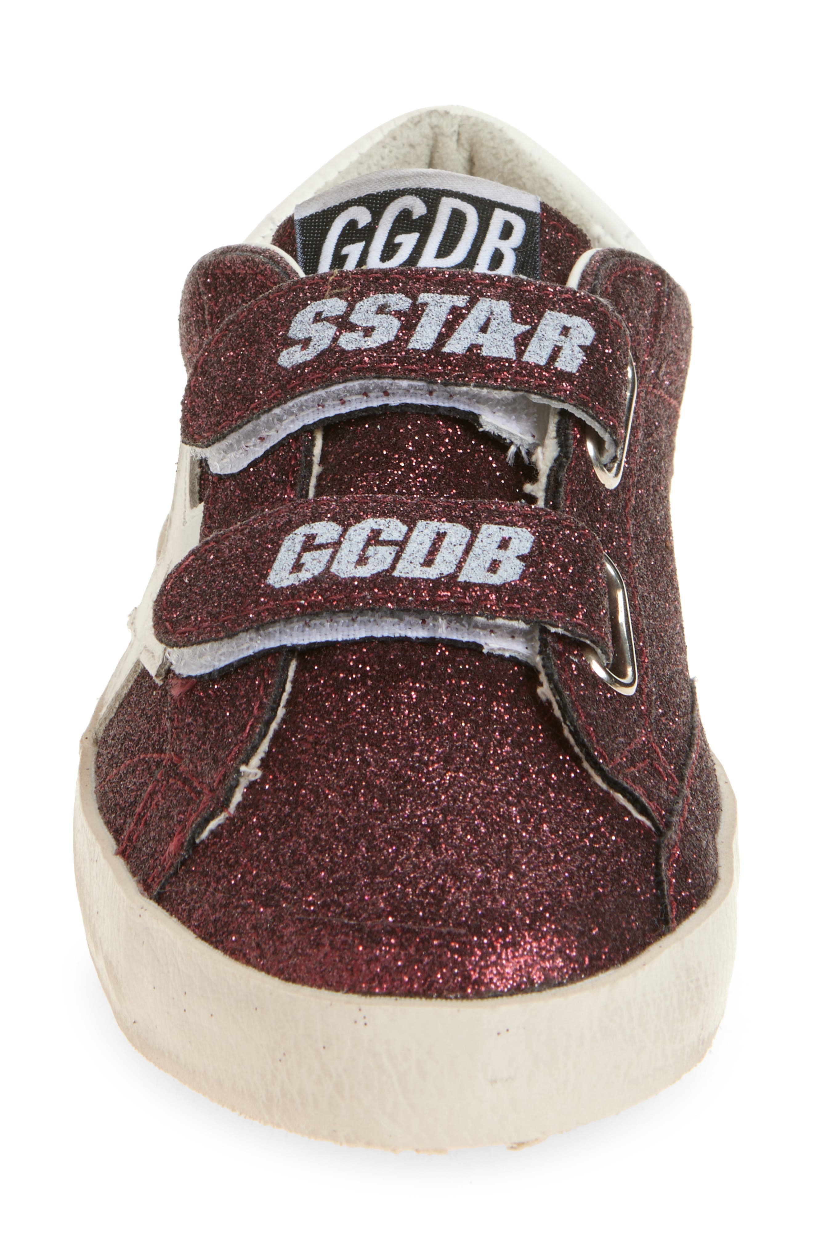 Golden Goose Kids' Old School Glitter Sneaker, Alternate, color, 