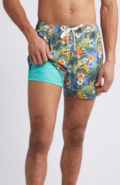 The Bungalow Water Repellent Swim Trunks