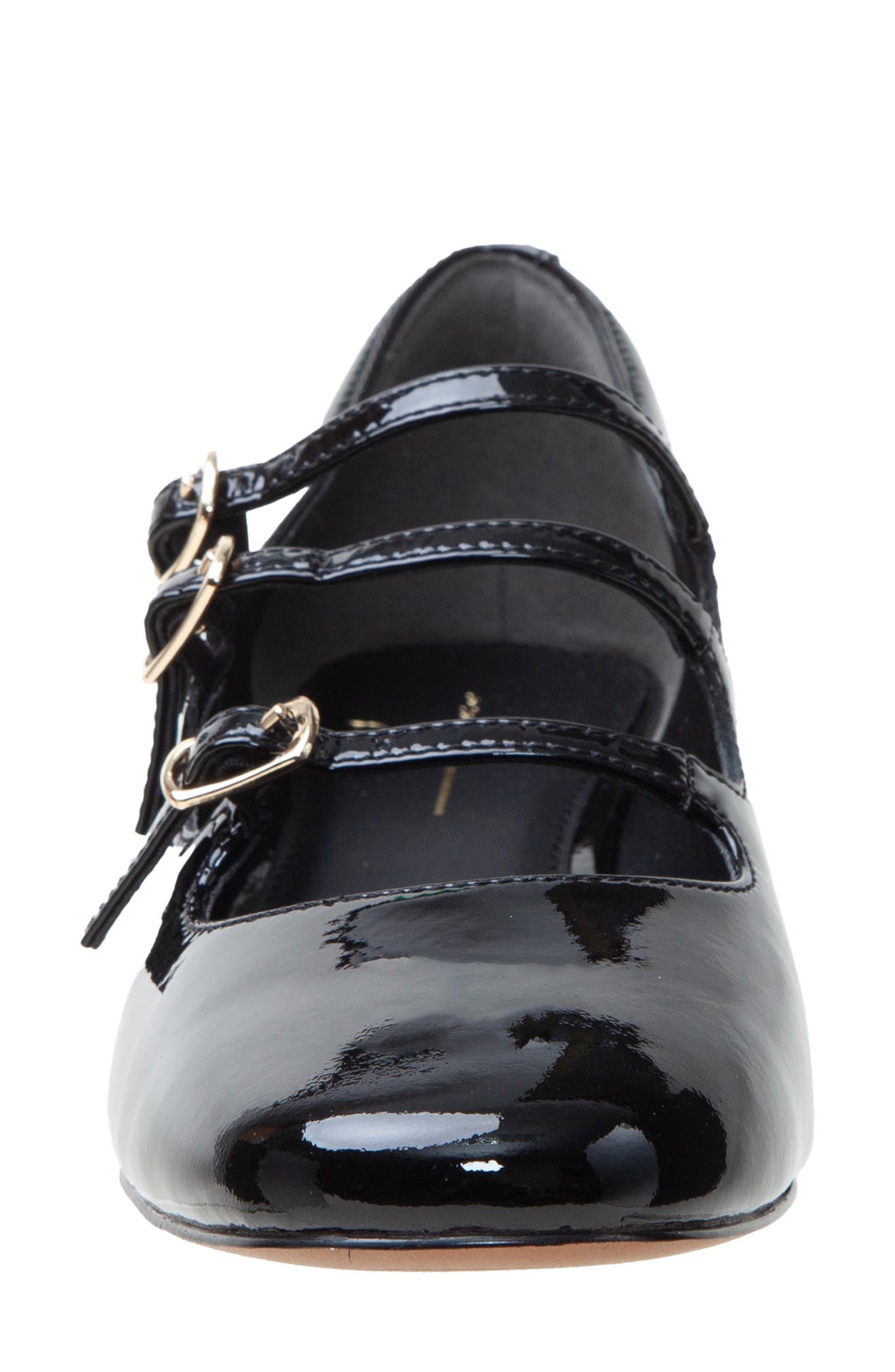 Linea Paolo Mariana Mary Jane Pump, Alternate, color, Black