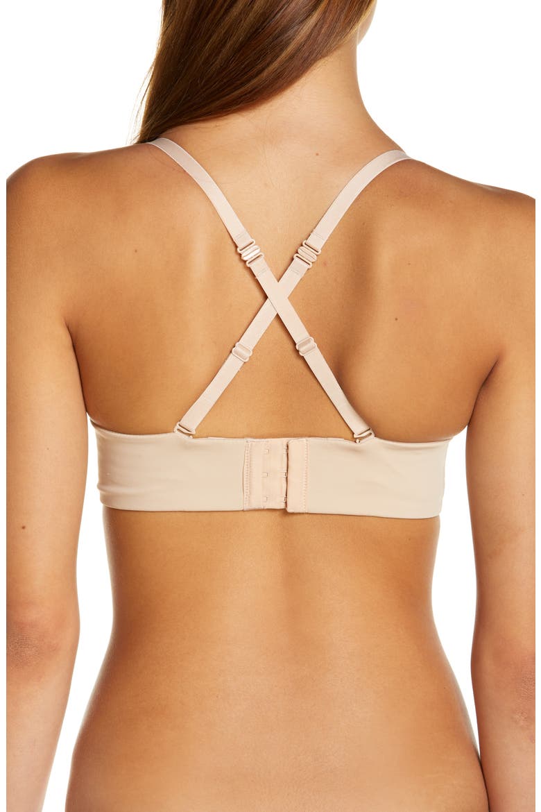 Essentiel Convertible Bra, Alternate, color, PEAU ROSE