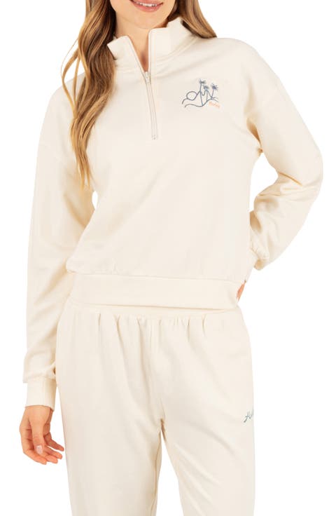 Island Life Quarter Zip Pullover