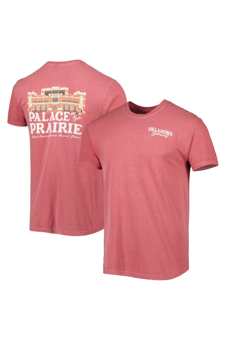 Men's Crimson Oklahoma Sooners Hyperlocal T-Shirt, Main, color, Crimson