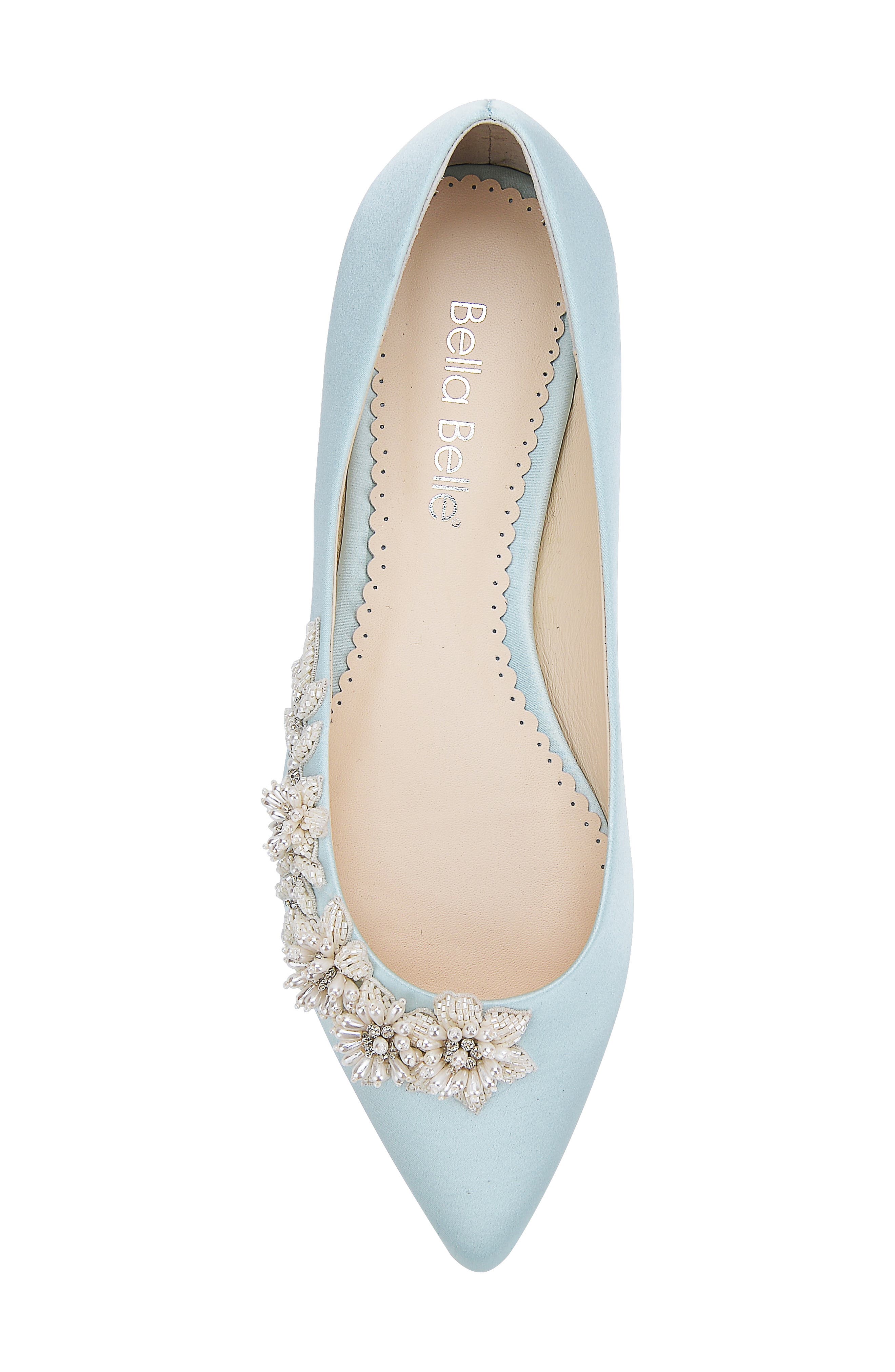 Bella Belle Daisy Embellished Ballet Flat, Alternate, color, 