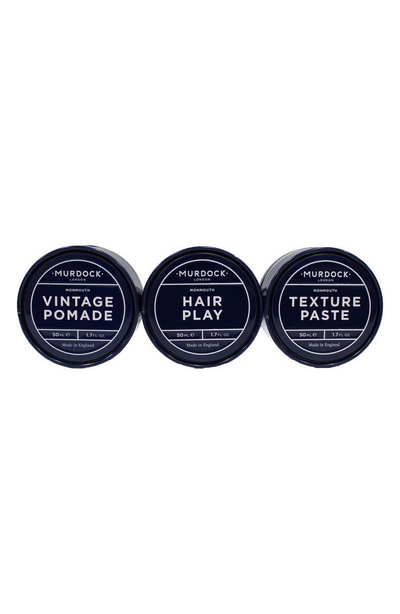 Murdock London Hair Tin Set, Main, color,