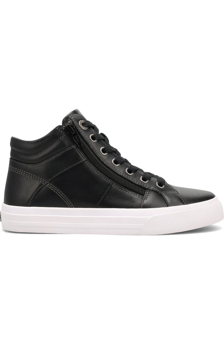 Taos Winner High Top Sneaker, Alternate, color, Black/ White
