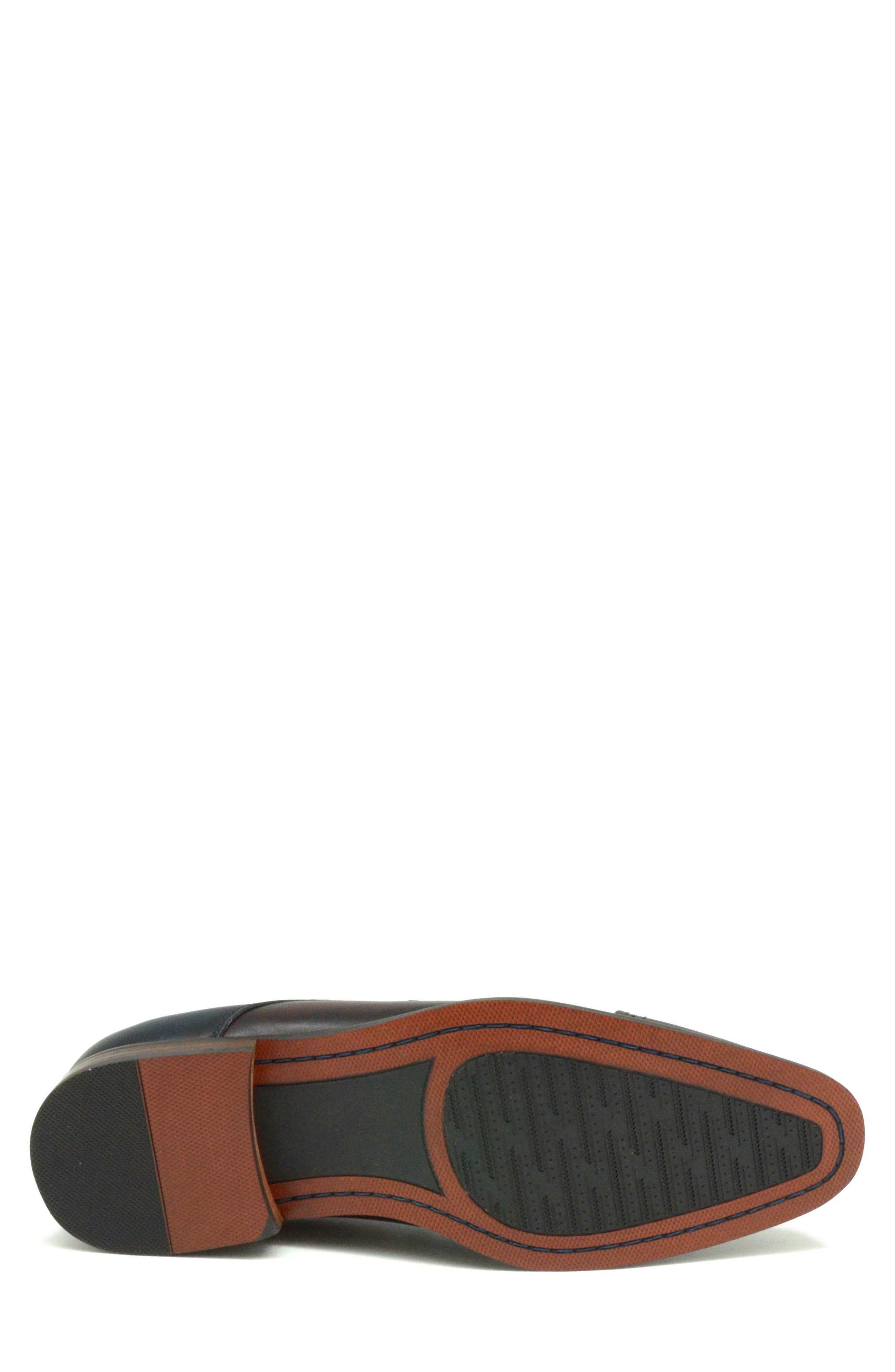 La Milano Bryson Derby, Alternate, color, Burgundy/ Navy