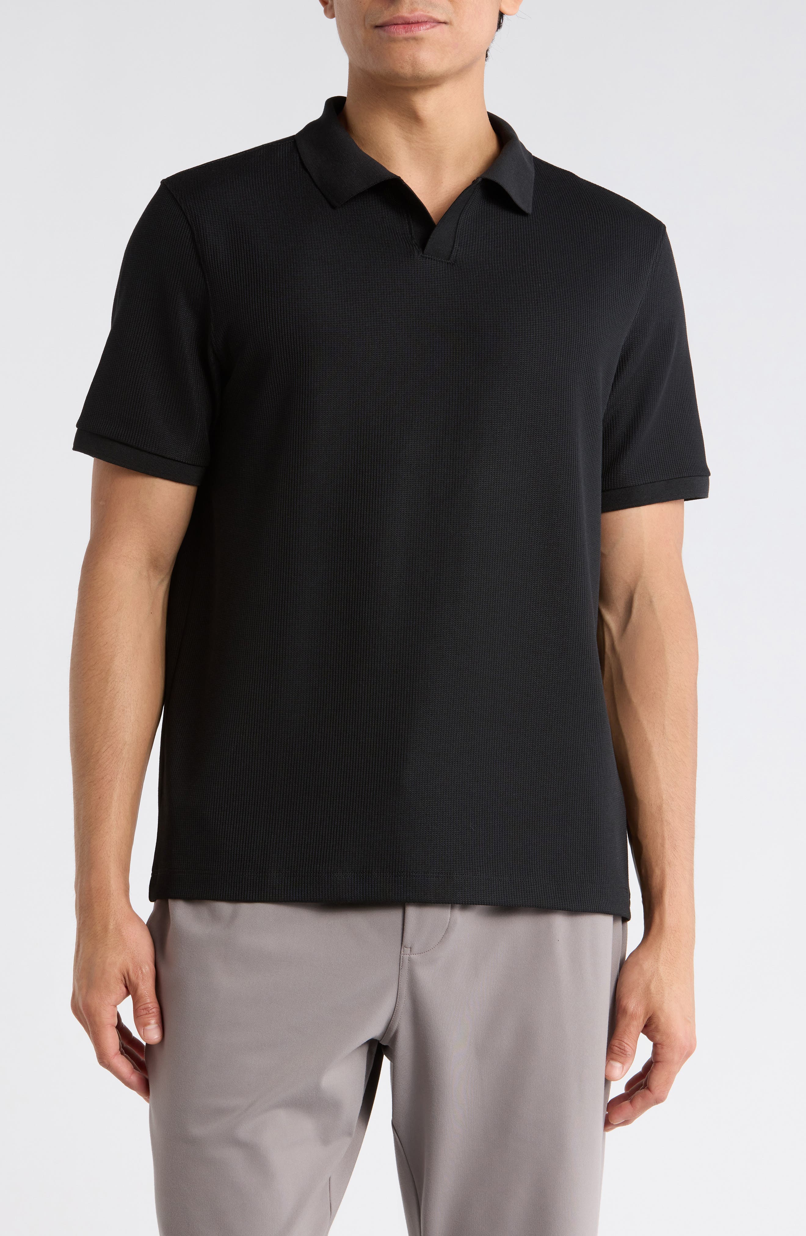 Z by Zella Johnny Collar Golf Polo