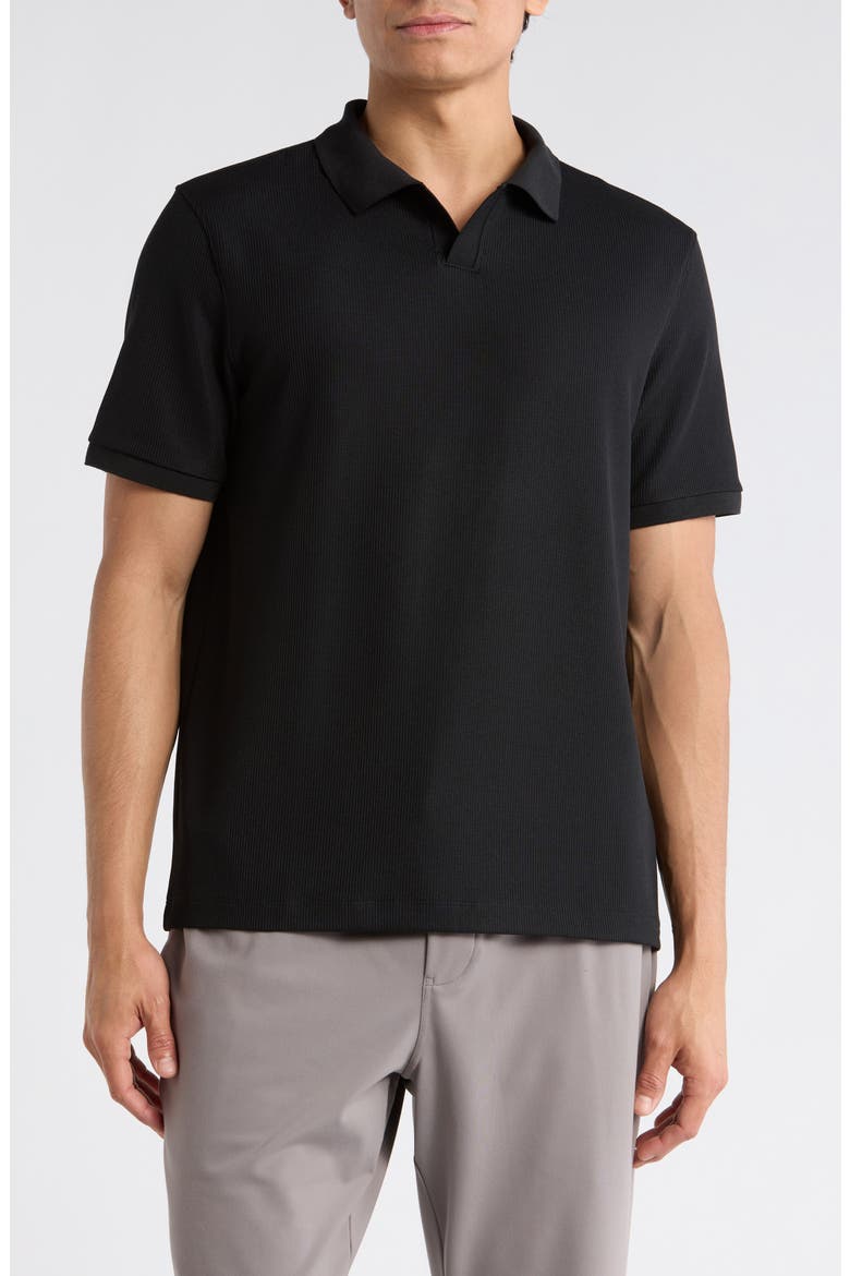 Johnny Collar Golf Polo, Main, color, BLACK