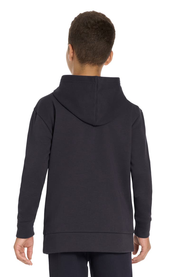 Kids' Class Pack Logo Appliqué Fleece Pullover Hoodie, Alternate, color, MYSTIC NAVY