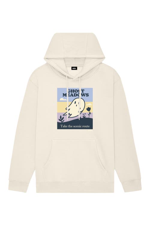 Dalix Womens Ghost Meadow Hoodie In Neutral