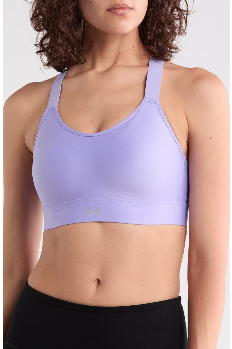 Continuum High Support Racerback Sports Bra, Main, color, TRANSPARENT