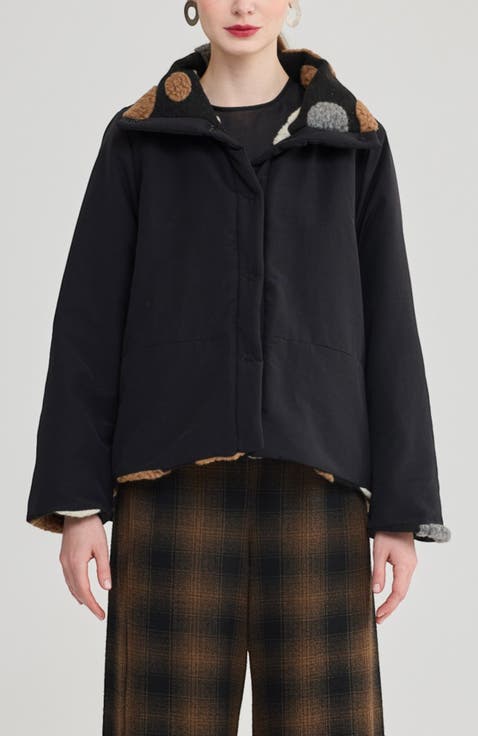 Daria Reversible Dot Jacket
