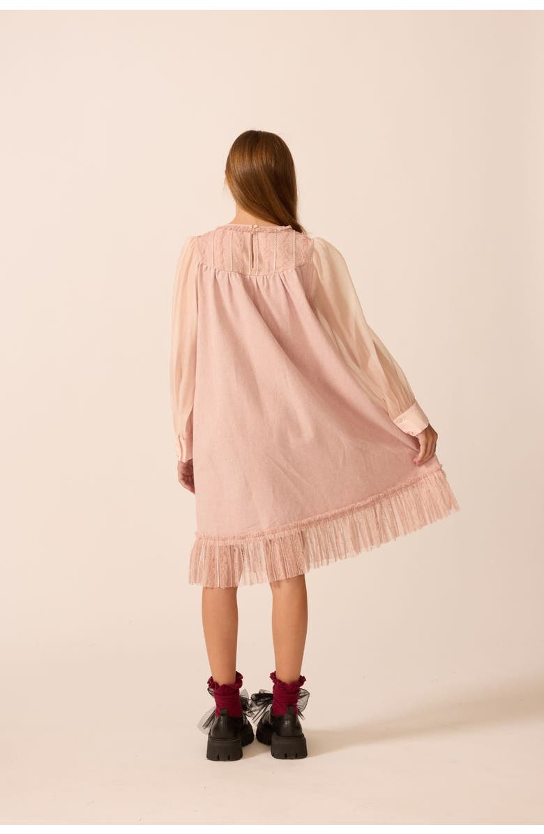 The Sunday Collective Ruffled Concert Dress, Alternate, color, Pink