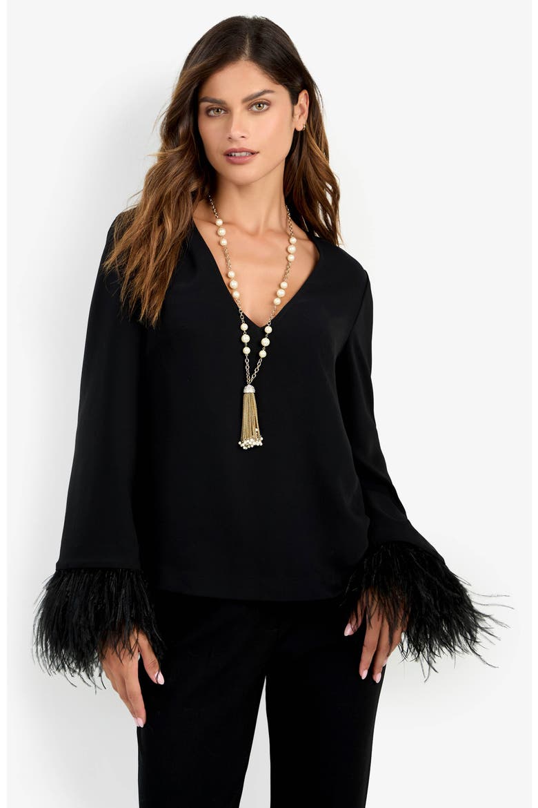 Anina Top, Alternate, color, Black