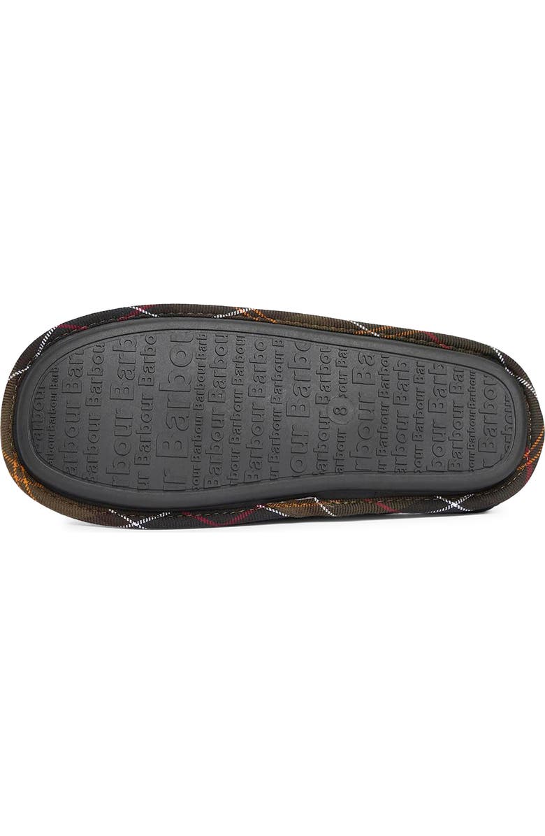 Barbour Hexham Fleece Slipper, Alternate, color, Navy