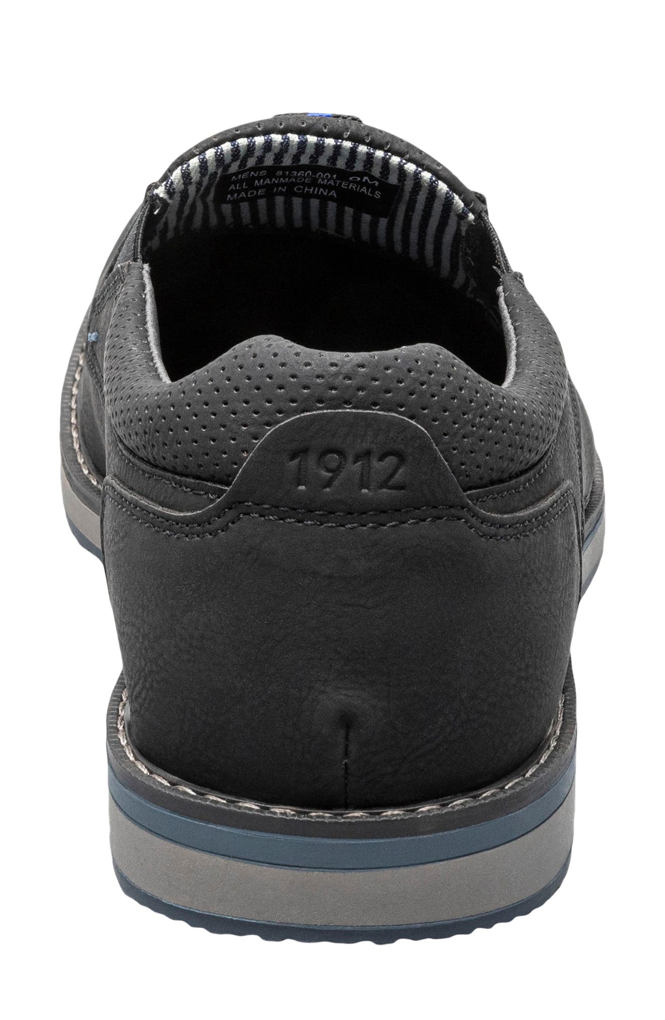 NUNN BUSH Hyde II Moc Toe Loafer - Wide Width Available, Alternate, color, Black