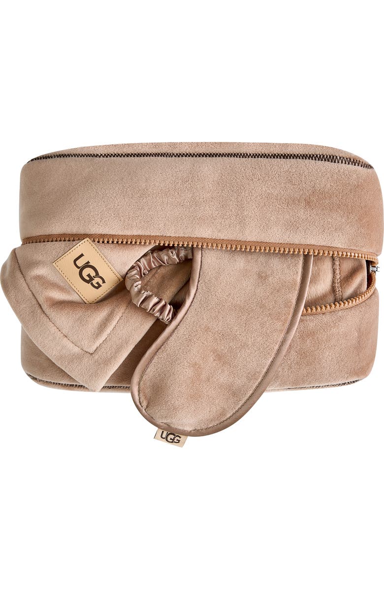 UGG<sup>®</sup> Raegan 3-Piece Travel Set, Alternate, color, Chestnut