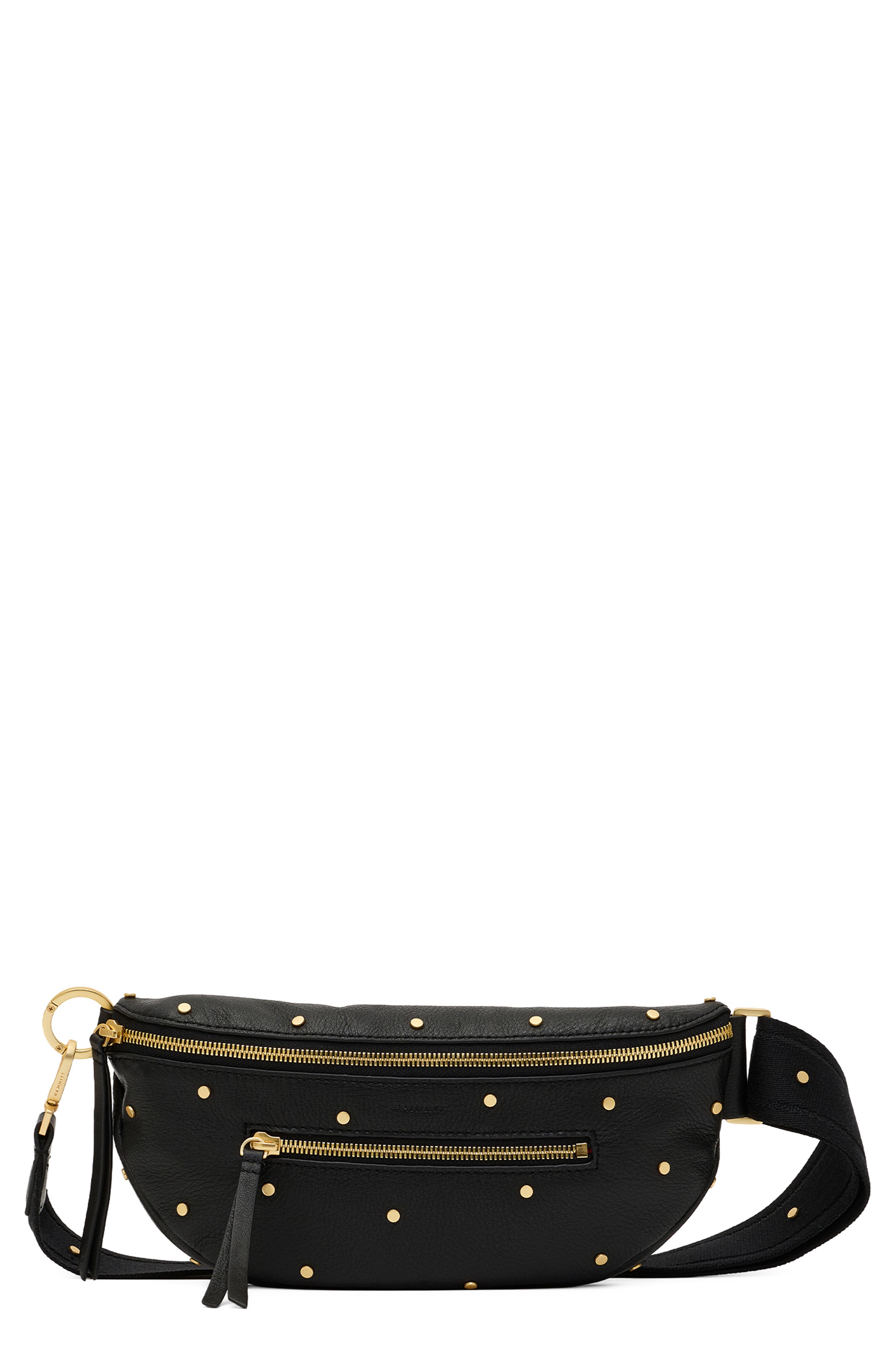 Charles Medium Leather Belt Bag, Main, color, STARLIGHT/ BRUSHED GOLD