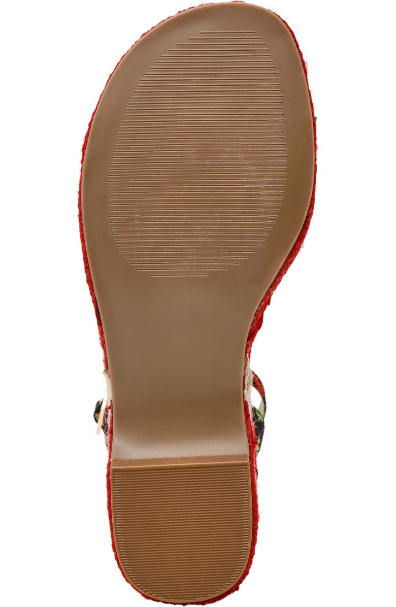 Betsey Johnson Bobbie Platform Wedge Sandal, Alternate, color,