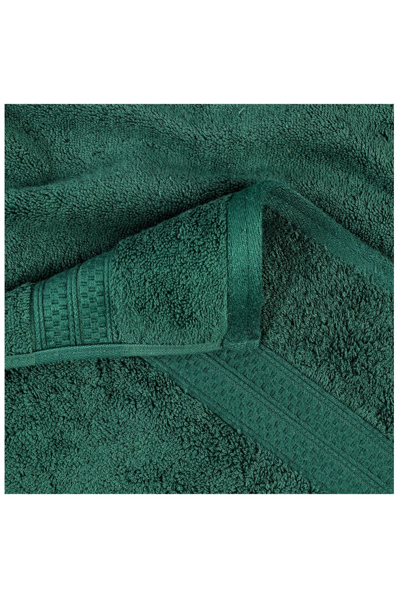 12-Pack Face Towel Set, Alternate, color, HUNTER GREEN