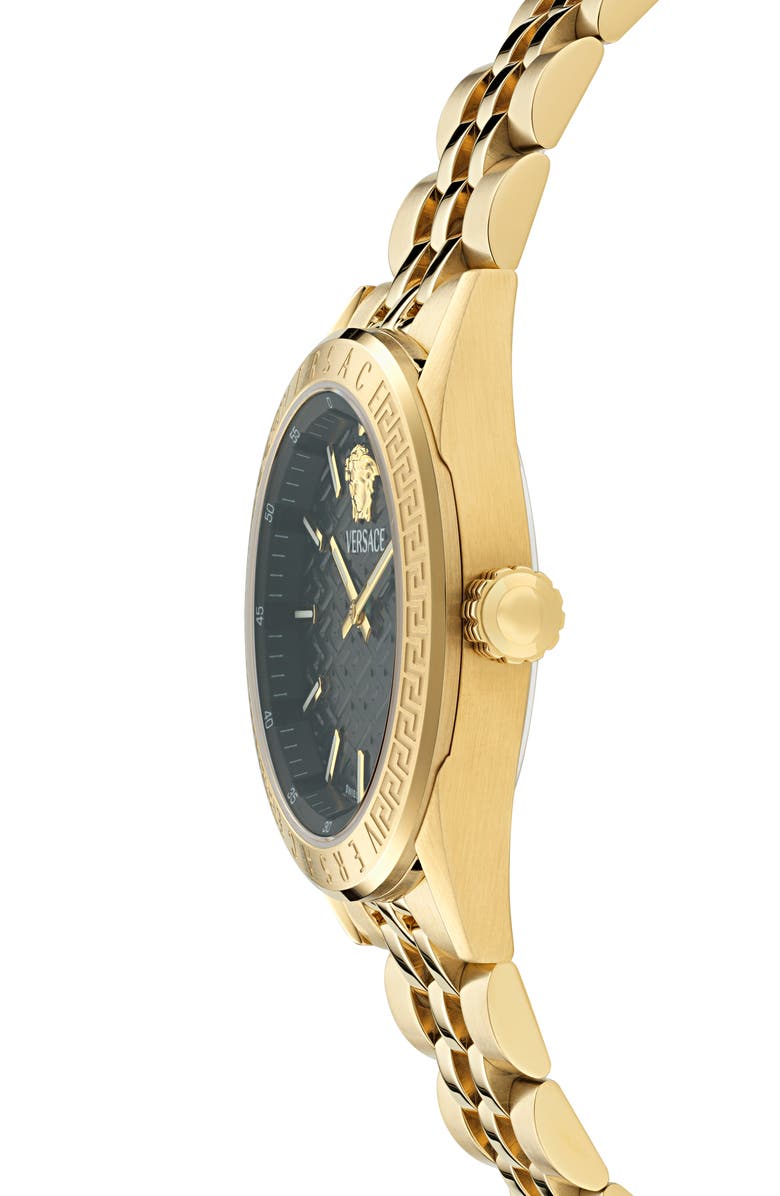 Versace V-Code Bracelet Watch, 36mm, Alternate, color,