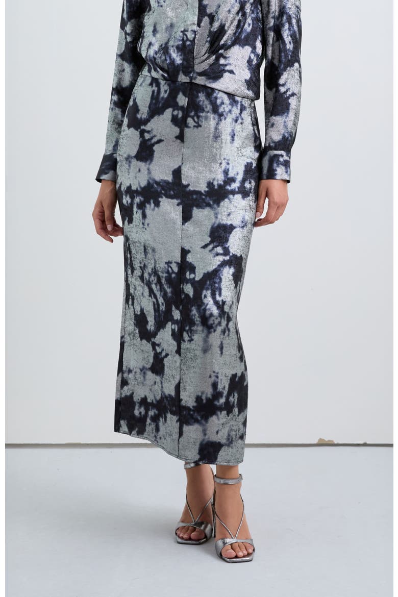 Jacsilver Skirt, Main, color, Bluesilver