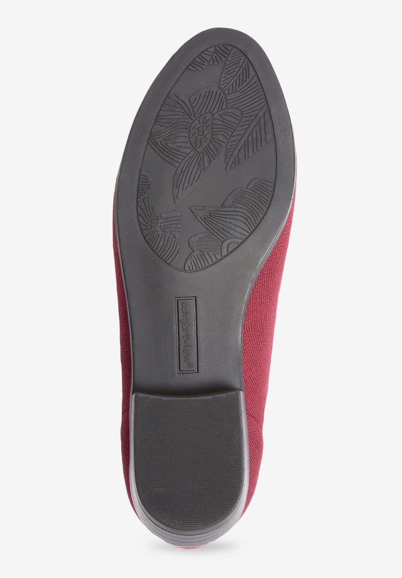 Comfortview The Aspyn Bootie, Alternate, color, Burgundy