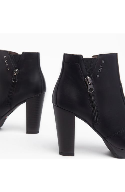 Nerogiardini Platform Bootie In Black