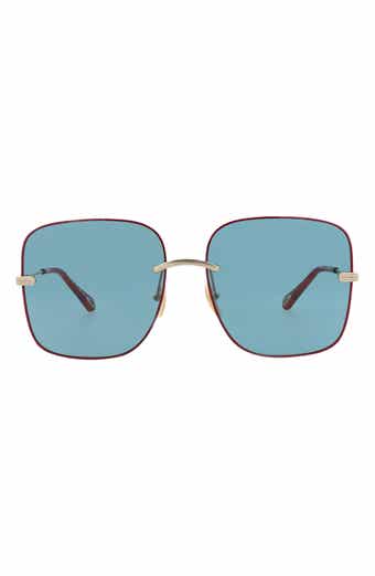Chloé 61mm Square Sunglasses