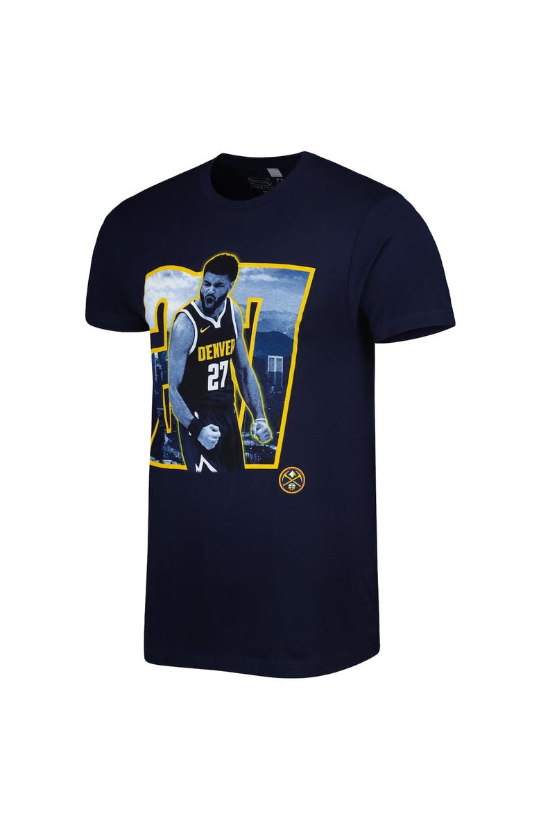 Stadium Essentials Unisex Stadium Essentials Jamal Murray Navy Denver Nuggets Player Skyline T-Shirt, Alternate, color, Navy