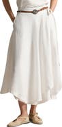 Polo Ralph Lauren Linen Wrap Skirt